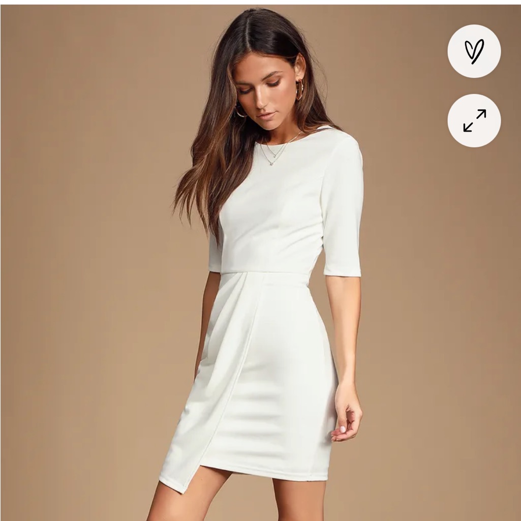 Gorgeous White Dress From Lulu’s